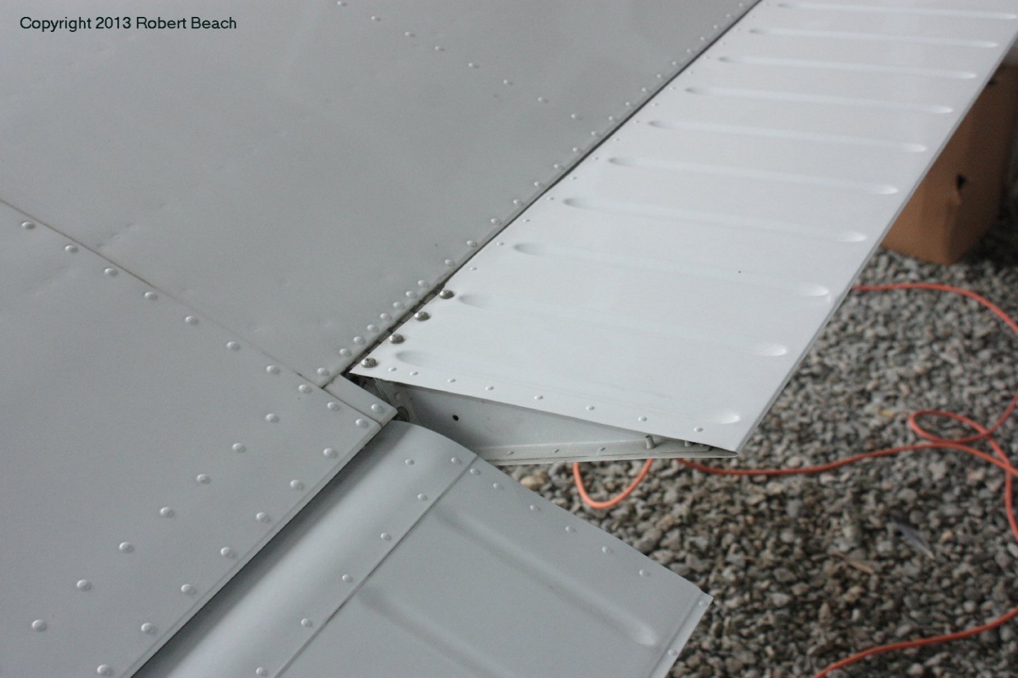 exterior_starbd wing flap aileron boundary